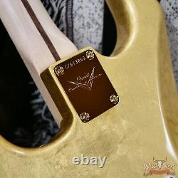 Fender Custom Shop Todd Krause Masterbuilt Eric Clapton Stratocaster Gold Leaf