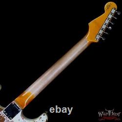 Fender Custom Shop White Lightning Stratocaster Floyd Rose HSH Relic Fiesta Red