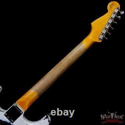 Fender Custom Shop White Lightning Stratocaster HSS Floyd Rose Black Guard Black