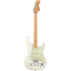 Fender Deluxe Roadhouse Stratocaster Maple Fingerboard Olympic White