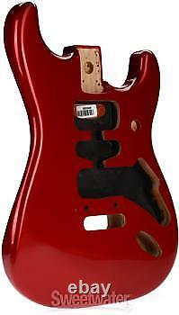 Fender Deluxe Series Stratocaster Body Candy Apple Red
