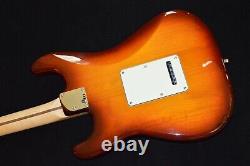 Fender Deluxe Stratocaster HSS Tobacco Sunburst 75th NOISELESS and HARD CASE