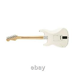 Fender EOB Ed O'Brien Stratocaster Guitar, Maple Fingerboard, Olympic White