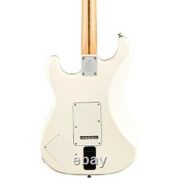 Fender EOB Stratocaster Electric Guitar Olympic White