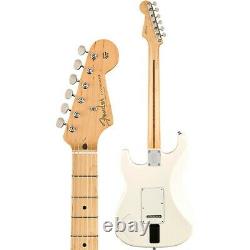 Fender EOB Stratocaster Electric Guitar Olympic White