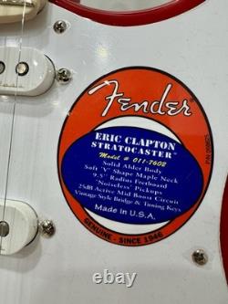 Fender Eric Clapton Stratocaster 2025 Torino Red NEVER PLAYED! Immaculate