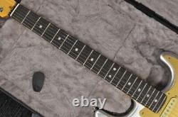 Fender FSR American Ultra Stratocaster Ebony Quick Silver with Case New