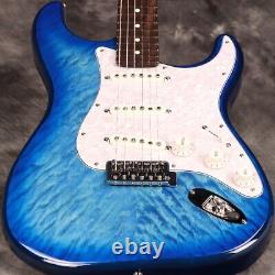 Fender / FSR Made in Japan Hybrid II Stratocaster Transparent Blue Burst