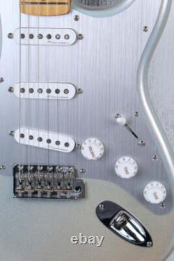 Fender H. E. R. Signature Stratocaster Electric Guitar Chrome Glow with Gig Bag