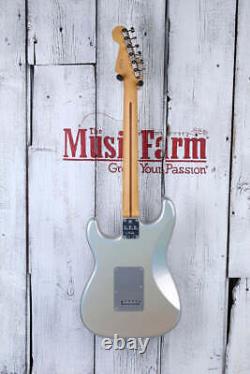Fender H. E. R. Signature Stratocaster Electric Guitar Chrome Glow with Gig Bag