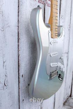 Fender H. E. R. Signature Stratocaster Electric Guitar Chrome Glow with Gig Bag
