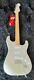 Fender H. E. R. Stratocaster Electric Guitar, Chrome Glow Finish With Bag Bstock