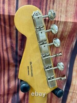 Fender H. E. R. Stratocaster Electric Guitar, Chrome Glow Finish, with Bag DEMO