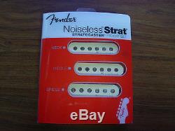 Fender Hot Noiseless Strat Pickup Set Replacement Stratocaster Jeff Beck New