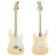 Fender Japan Exclusive Yngwie Malmsteen Signature Stratocaster Yellow White