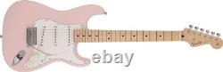 Fender Japan NEW Junior Collection Stratocaster Guitar Satin Shell Pink