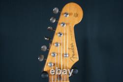 Fender Japanese Stratocaster 1992-1993 Green Foto Flame