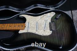 Fender Japanese Stratocaster 1992-1993 Green Foto Flame