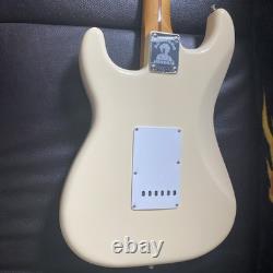 Fender Jimi Hendrix Stratocaster 6 String Electric Guitar Olympic White