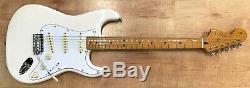 Fender Jimi Hendrix Stratocaster Electric Guitar Olympic White