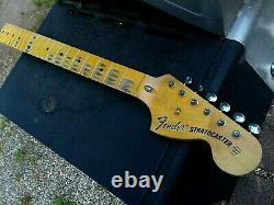 Fender Lic Relic STRAT neck Aged Nitro 70s maple Stratocaster Mr. G's Customs