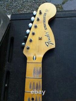 Fender Lic Relic STRAT neck Aged Nitro 70s maple Stratocaster Mr. G's Customs
