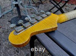 Fender Lic Relic Strat neck Aged Nitro 62 FAT Stratocaster Mr G's Custom- Flame