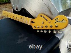 Fender Lic STRAT neck Nitro reverse headstock Stratocaster Relic Mr. G's AGED 69
