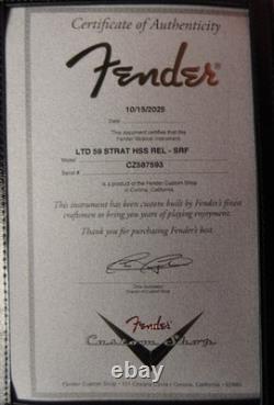 Fender Limited Edition'59 Stratocaster HSS Relic 2025 Surf Green