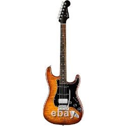 Fender Limited-Edition American Ultra Stratocaster HSS Guitar Tiger's Eye