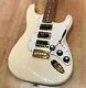 Fender Limited Edition Mahogany Blacktop Stratocaster Hhh Olympic White