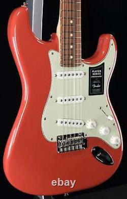 Fender Limited Edition Player Stratocaster Electric-Guitar Fiesta Red