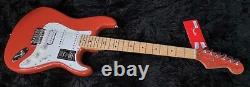 Fender Limited Edition Player Stratocaster HSS, Fiesta Red with Matching Headstock