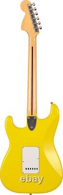 Fender Limited Japan Stratocaster Maple Fingerboard Monaco Yellow, New
