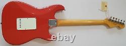 Fender MIJ Limited Edition Traditional 60s Stratocaster Left Handed Fiesta Red