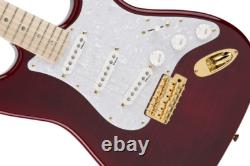 Fender MIJ Ritchie Kotzen Stratocaster Maple Transparent Red Burst Guitar NEW