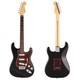 Fender Made In Japan Hybrid Ii Series Stratocaster Black Electric Guitar Withcase