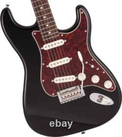 Fender Made in Japan Hybrid II Series Stratocaster Black Electric Guitar withCase