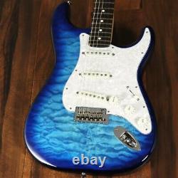 Fender Made in Japan Hybrid II Stratocaster Rosewood Transparent Blue Burst