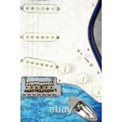 Fender Made in Japan Hybrid II Stratocaster Rosewood Transparent Blue Burst