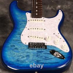 Fender / Made in Japan Hybrid II Stratocaster Transparent Blue Burst JD24023914