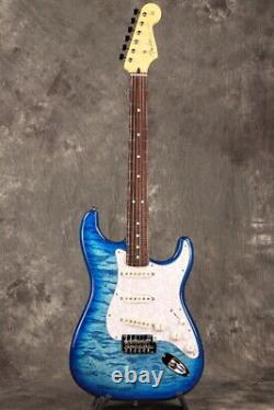 Fender / Made in Japan Hybrid II Stratocaster Transparent Blue Burst JD24023914