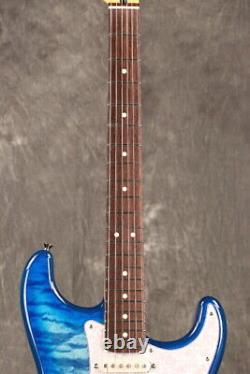 Fender / Made in Japan Hybrid II Stratocaster Transparent Blue Burst JD24023914