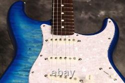 Fender / Made in Japan Hybrid II Stratocaster Transparent Blue Burst JD24023914