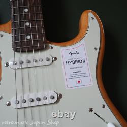 Fender Made in Japan Hybrid II Stratocaster Vintage Natural Electric Guitar