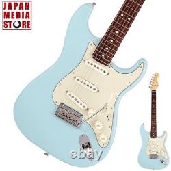 Fender Made in Japan Junior Collection Stratocaster Satin Daphne Blue Guitar New