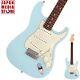 Fender Made In Japan Junior Collection Stratocaster Satin Daphne Blue Guitar New