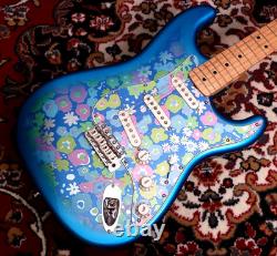 Fender Made in Japan Limited Stratocaster Blue Flower Brand New