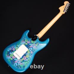 Fender Made in Japan Limited Stratocaster Blue Flower with Gig Bag