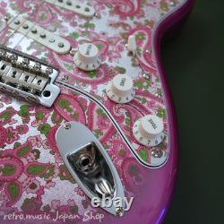 Fender Made in Japan Limited Stratocaster Maple Fingerboard Pink Paisley Fender Made in Japan Limited Stratocaster Maple Fingerboard Pink Paisley